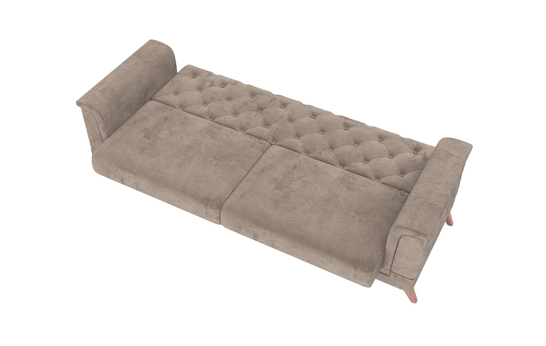 Амарант М / диван - кровать велюр тенерифе хумус